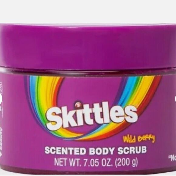 Taste Beauty Skittles Wild Berry Scented Body Scrub - Picture 2 of 3